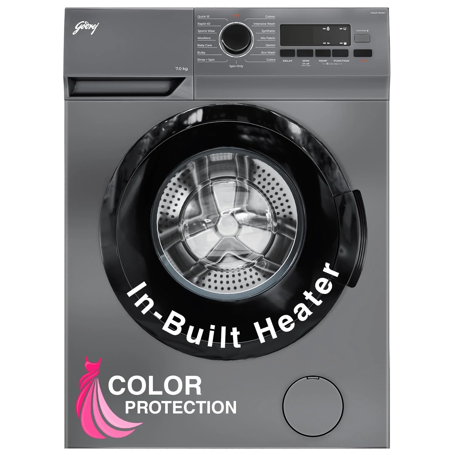 GODREJ WFEON ARG 7012 5.0 FEBT SLSR 7.0 KG FRONT LOADING WM