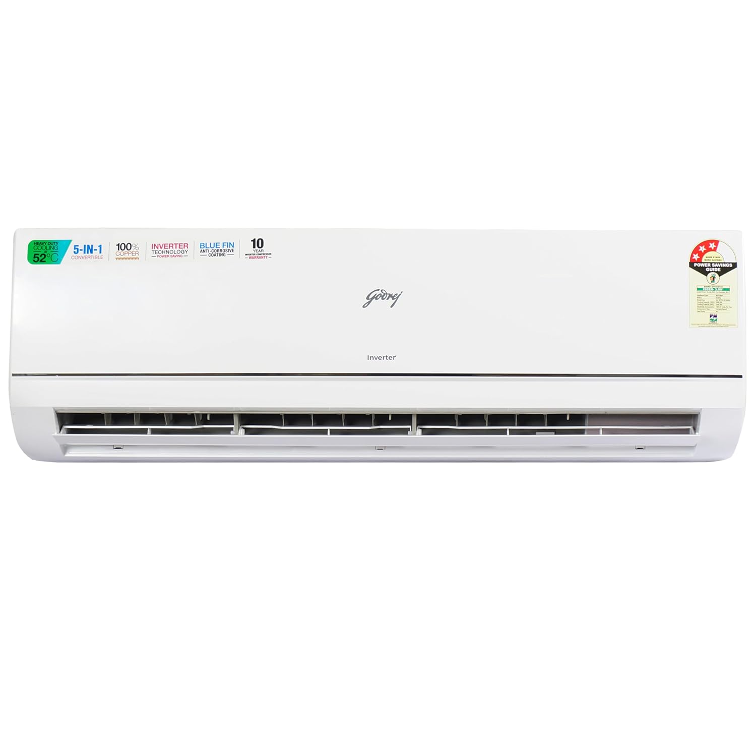 GODREJ SIC 18TTC3-WYQ 1.5 TON 3S INVERTER SPLIT AC 